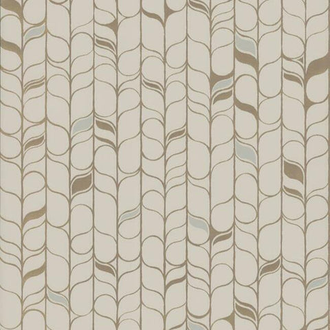 OS4206 Beige Gold Perfect Petals Wallpaper