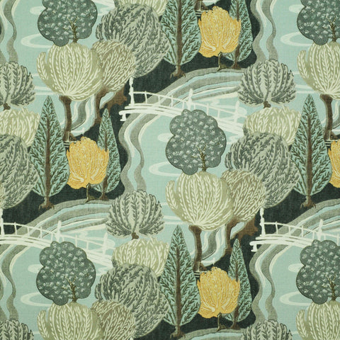 Parterre Garden Vapor P/Kaufmann Fabric