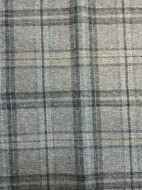 Plaid About You Shale Swavelle Mill Creek Fabric