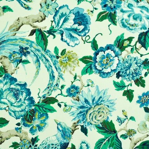 Sissinghurst Peacock P/Kaufmann Fabric