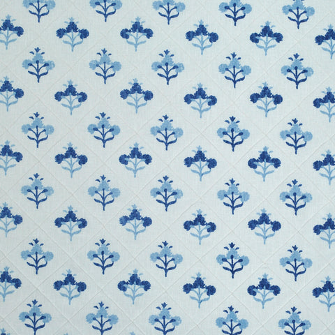 Sita Pintuck Blues P/Kaufmann Fabric