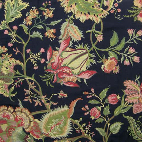 Spencer Black Regal Fabric