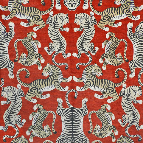 Tabby Paprika Regal Fabric