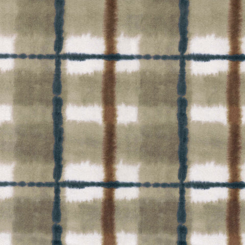 Tartan Mushroom Regal Fabric