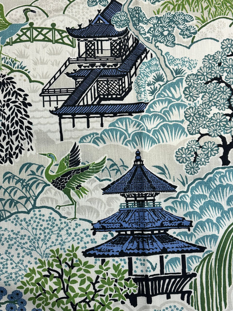 Tea House Seawind Swavelle Mill Creek Fabric