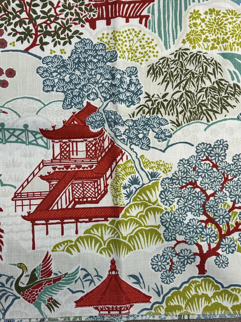 Tea House Spice Garden  Swavelle Mill Creek Fabric