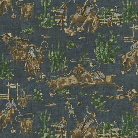 Wild West Denim P/K Lifestyles Fabric