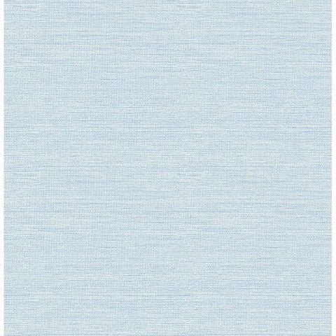 3117-24283 Agave Sky Blue Faux Grasscloth Wallpaper