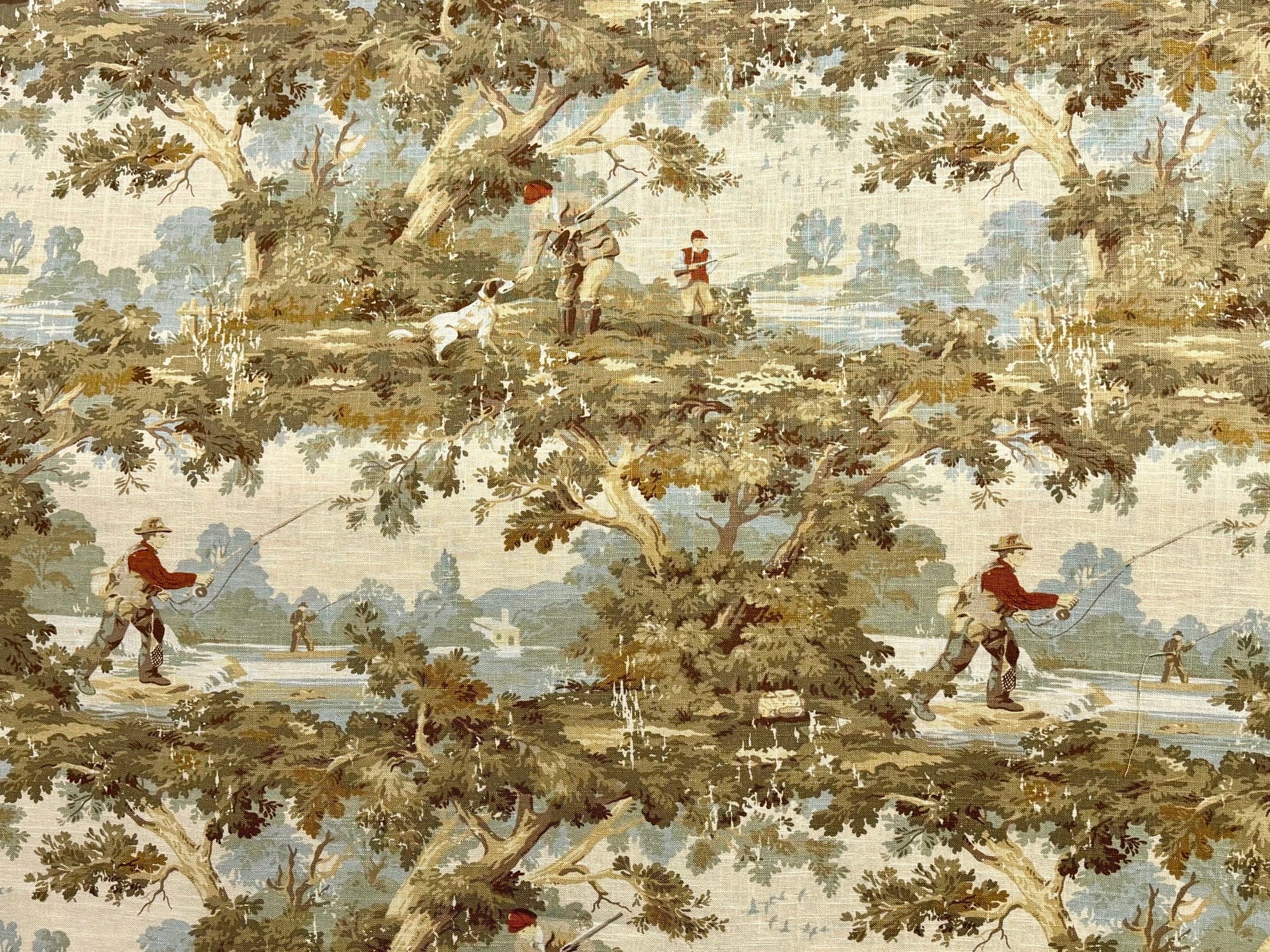Toile Fabric by the Yard: Scenic & Elegant Designs