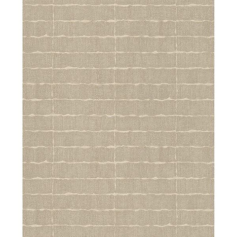 376074 Batna Taupe Brick Wallpaper