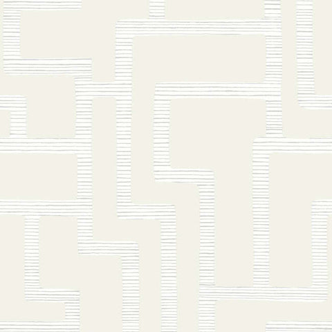 BW3832 Pearl Graphic Polyomino Wallpaper