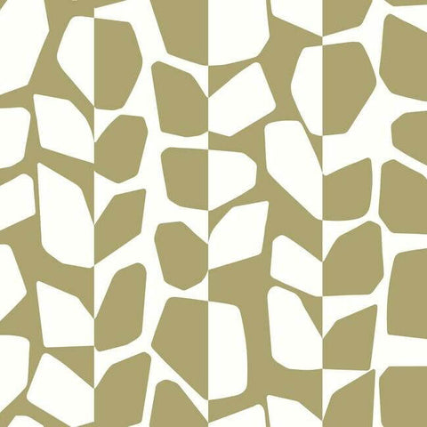 BW3892 Metallic Gold Primitive Vines Wallpaper