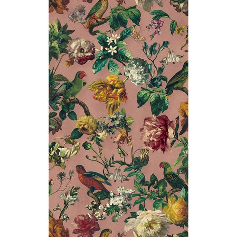 307304 Claude Blush Floral Wallpaper