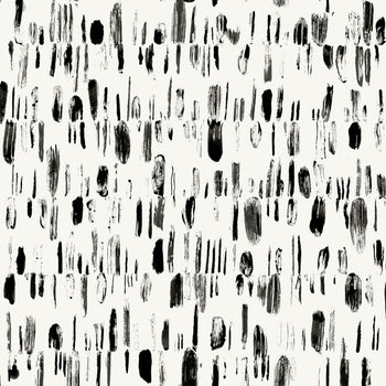 2973-90201 Dwell Black Brushstrokes Wallpaper