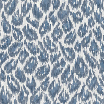 2973-90301 Electra Blue Leopard Spot String Wallpaper