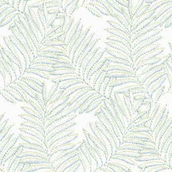 2973-90501 Finnley Green Inked Fern Wallpaper