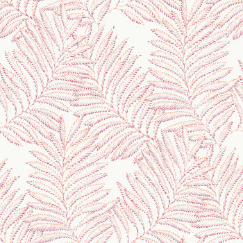 2973-90502 Finnley Pink Inked Fern Wallpaper