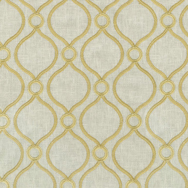 Curveball Emb 410601 Gold PK Lifestyles Fabric