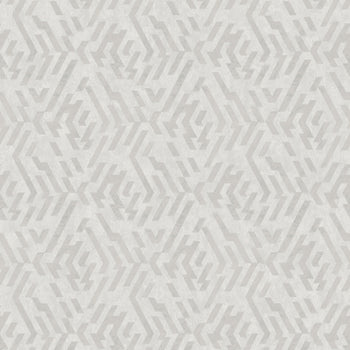 2976-86536 Kila Platinum Geometric Wallpaper