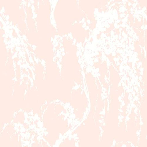 LK8306 Pink White Willow Tree York Wallpaper