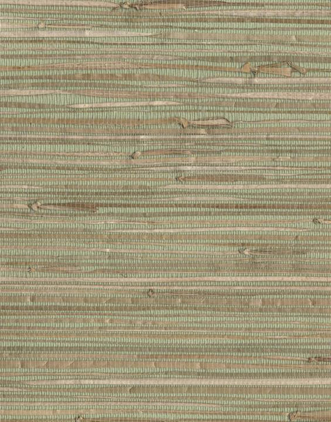 NZ0780 Green Natural Grasscloth York Wallpaper