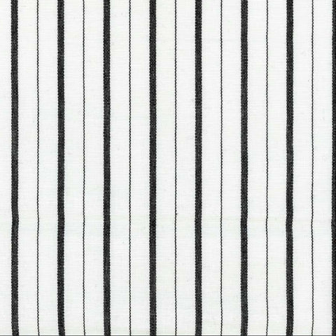 Piper Black Stripe Fabric