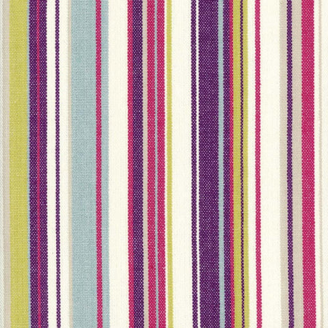 Victoria Mulberry Stripe Drapery Fabric