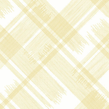 2973-90701 Zag Yellow Modern Plaid Wallpaper