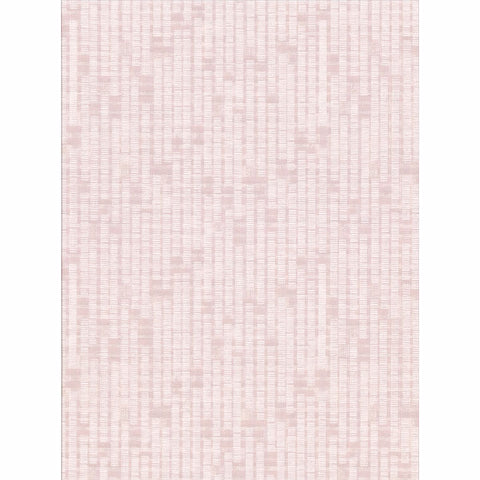 2909-IH-23609 Clarice Pink Distressed Faux Linen Wallpaper