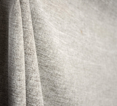 Ash Grey Neutral Chenille Upholstery Fabric