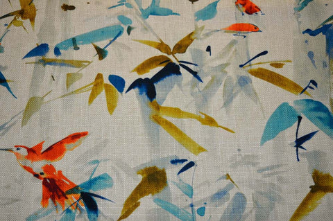 Hummingbird Summer Regal Fabric