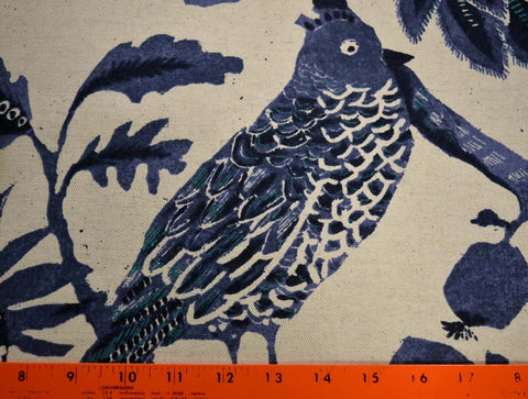 Nightingale Indigo Richloom Fabric