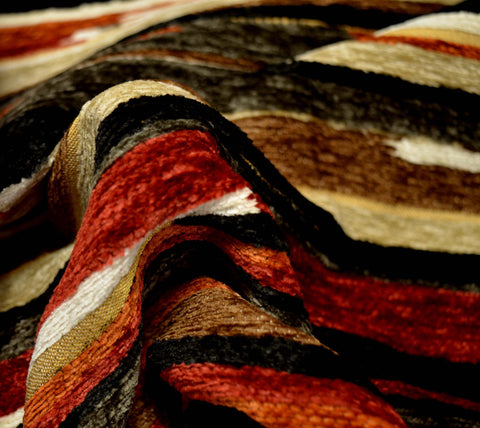 Vivid Cayenne Regal Fabric