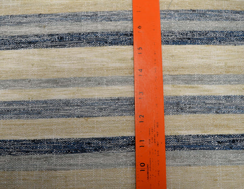 Faded Stripe Indigo Waverly Fabric