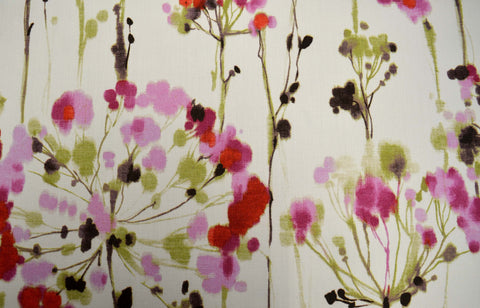 Dandelion Pink Bartson Fabric