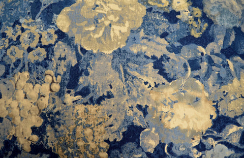 Oaklands Midnight Blue P Kaufmann Fabric