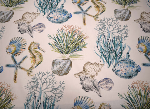 Aquatic Life Jade Hamilton Fabric
