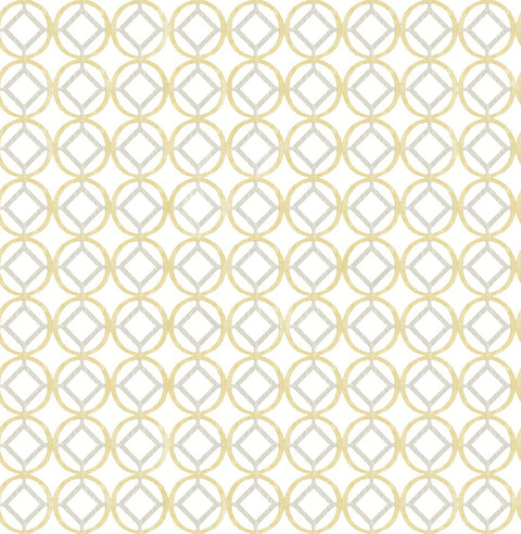 Star Bay Gold Geometric Wallpaper