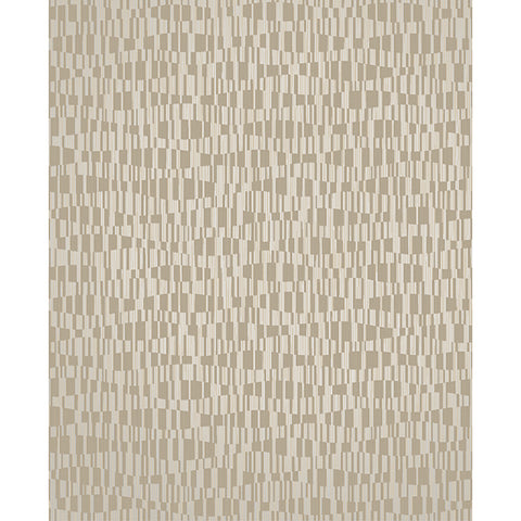 Evolve Atonal Taupe Stripe Wallpaper