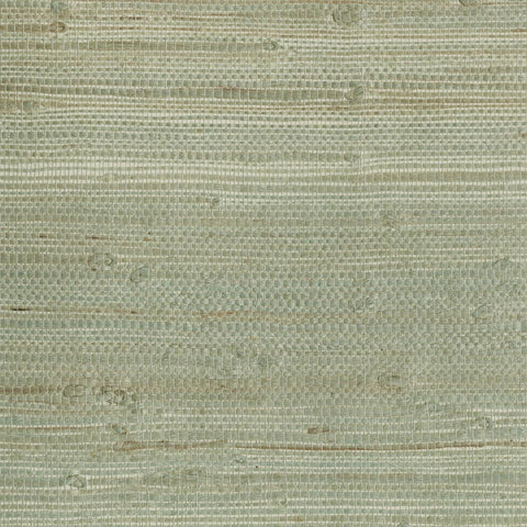 Myogen Golden Green Grasscloth Wallpaper