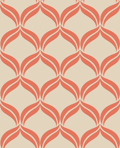 Geometrie Petals Wallpaper (2697-22654)