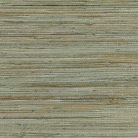 2732-80070 Shandong Sea Green Grasscloth Wallpaper