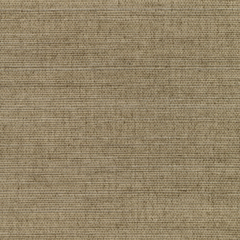 2732-80086 Kansu Brown Sisal Grasscloth Wallpaper