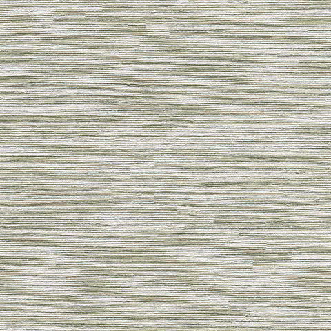 2758-8044 Mabe Grey Faux Grasscloth Wallpaper