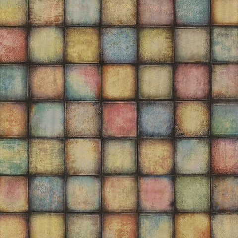 2766-24080 Soucy Multicolor Tiles Wallpaper