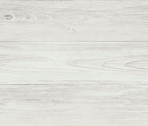 Ferox Eggshell Wood Planks Wallpaper