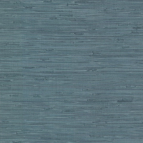 2767-24415 Fiber Blue Weave Texture Wallpaper