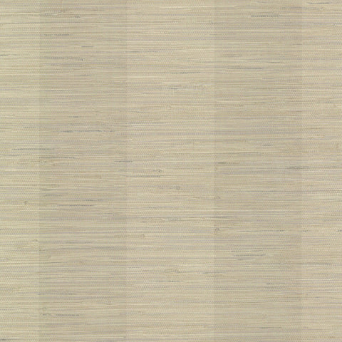 2767-256015 Pasadena Grey Grasscloth Stripe Wallpaper