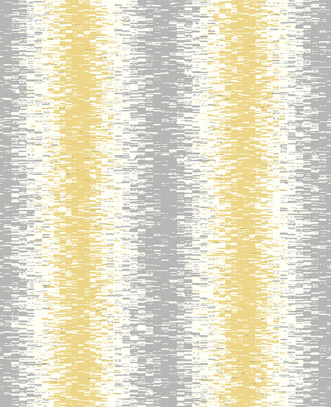 Quake Yellow Abstract Stripe Wallpaper