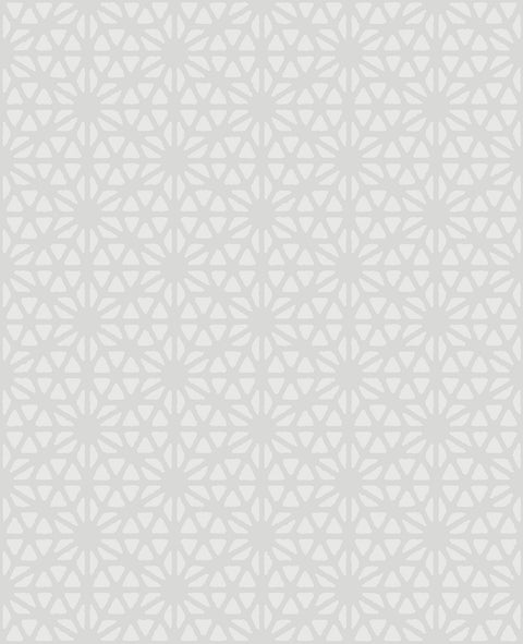 Billie White Geometric Wallpaper